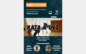 Stage Préparation Kata et UV2 1er au 4ème Dan