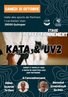 Stage Préparation Kata et UV2 1er au 4ème Dan
