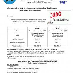 Ecole d'arbitrage sud Finistère